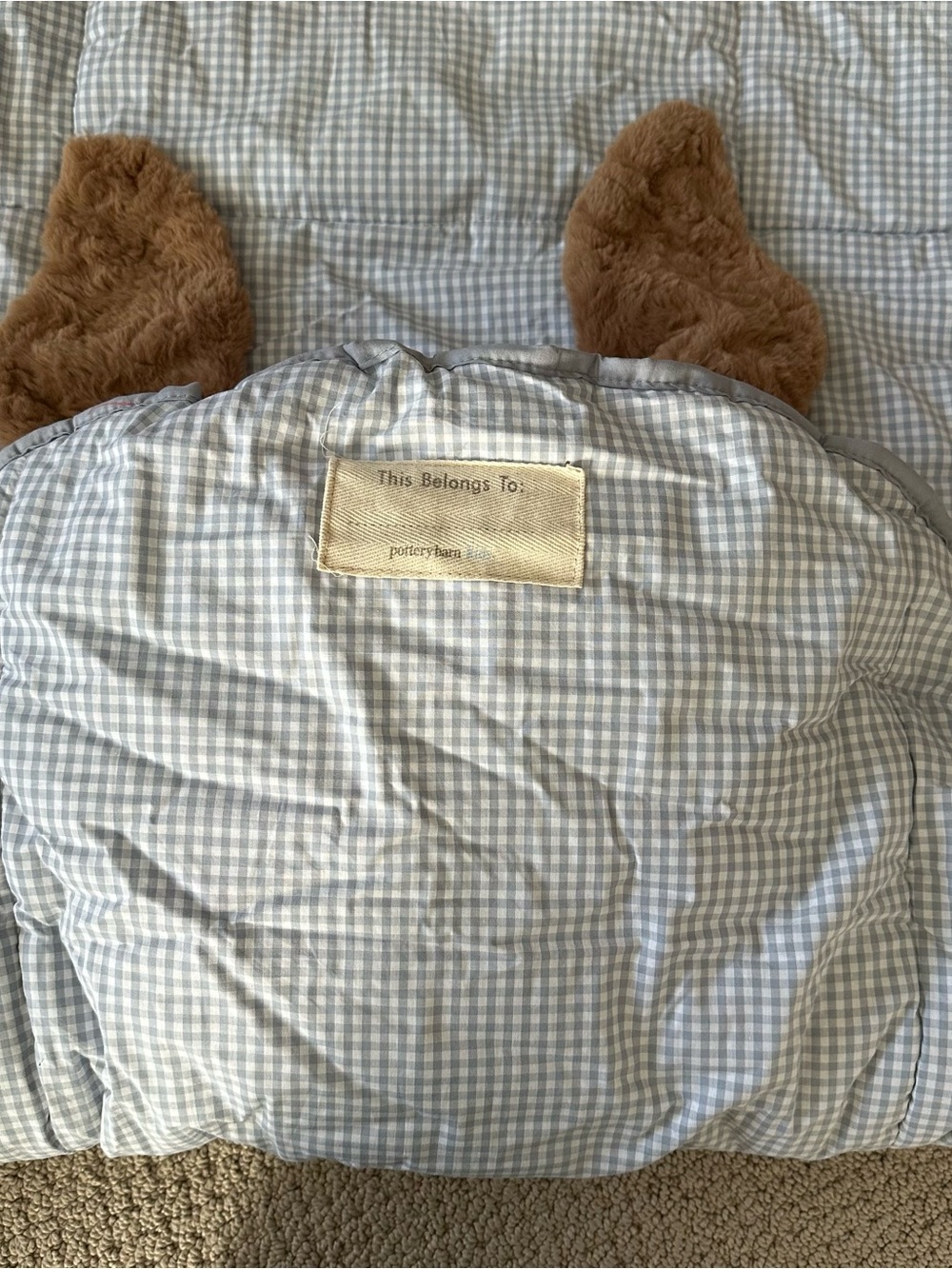 Pottery barn kids Sleeping Bag - puppy - Blue & White - Picture 6 of 9